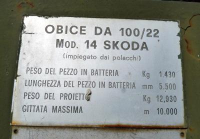 Muzeum przy włoskim cmentarzu w Mignano Monte Lungo